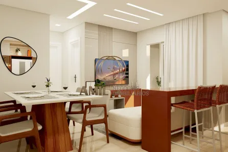 Apartamento com 2 Quartos à venda, 48m² no Loteamento Jardim Sol Nascente, Jacareí