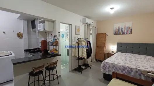 Kitnet com 1 Quarto à venda, 37m² no Ponta da Praia, Santos