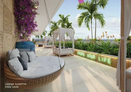Apartamento com 1 Quarto à venda, 19m² no Porto de Galinhas, Ipojuca