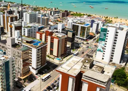 Flat com 1 Quarto à venda, 17m² no Tambaú, João Pessoa