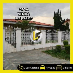 Casa com 3 Quartos à venda, 245m² no Jardim São Caetano, São Caetano do Sul