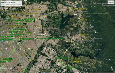 Lote/Terreno à venda, 27726m² no Planta Granjas Eldorado, Piraquara