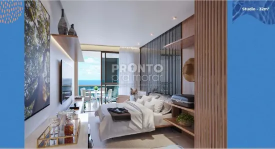 Flat com 1 Quarto à venda, 32m² no , Tamandaré
