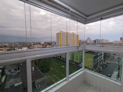 Apartamento com 2 Quartos para alugar, 70m² no Ocian, Praia Grande