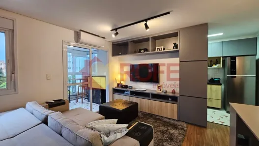 Apartamento com 1 Quarto para alugar, 54m² no Jardim das Acácias, São Paulo
