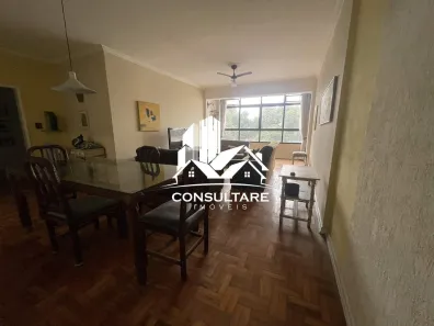 Apartamento com 3 Quartos para alugar, 165m² no José Menino, Santos