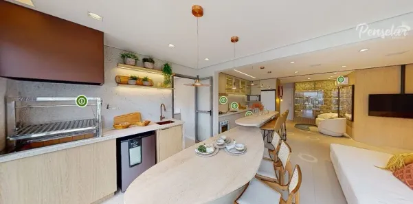 Apartamento com 3 Quartos à venda, 89m² no Jardim Guaçu, São Roque