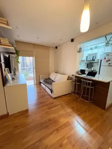 Apartamento com 2 Quartos para alugar, 50m² no Santo Amaro, São Paulo