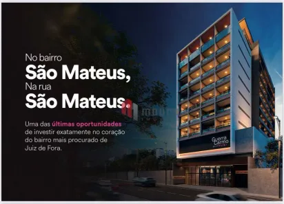 Apartamento com 1 Quarto à venda, 27m² no São Mateus, Juiz de Fora