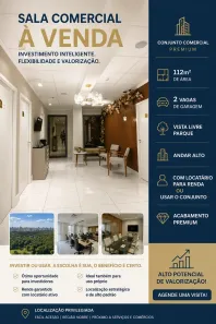 Sala Comercial à venda, 112m² no Cerâmica, São Caetano do Sul