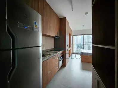 Apartamento com 1 Quarto para alugar, 24m² no Vila Nova Conceição, São Paulo