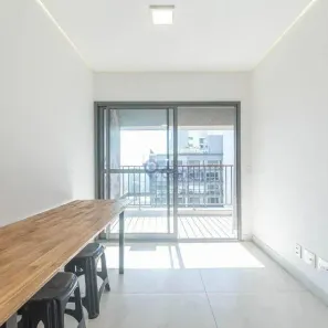 Apartamento com 1 Quarto para alugar, 31m² no Santo Amaro, São Paulo