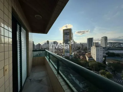 Apartamento com 3 Quartos à venda, 118m² no Embaré, Santos