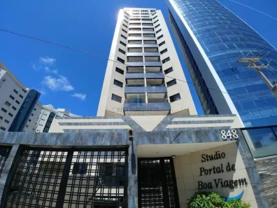 Apartamento com 1 Quarto à venda, 27m² no Pina, Recife