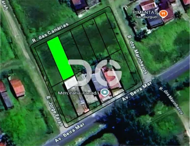 Lote/Terreno à venda, 300m² no Balneário Canadá, Ilha Comprida