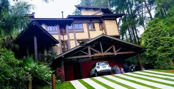 Casa de Condomínio com 3 Quartos para alugar, 550m² no Residencial Morada dos Pássaros-Aldeia da Serra, Barueri