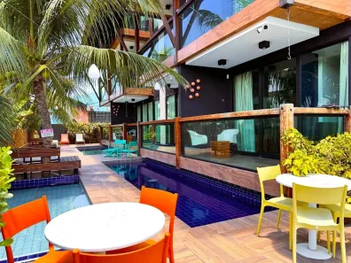 Flat com 1 Quarto à venda, 35m² no Porto de Galinhas, Ipojuca