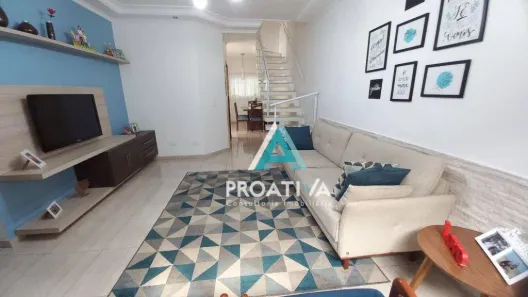 Sobrado com 3 Quartos à venda, 146m² no Jardim Las Vegas, Santo André