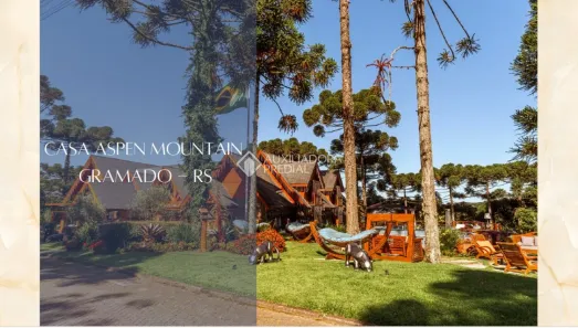 Casa de Condomínio com 5 Quartos à venda, 2046m² no Aspen Mountain, Gramado