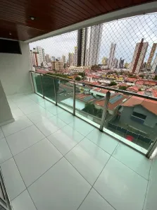 Apartamento com 3 Quartos para alugar, 110m² no Manaíra, João Pessoa