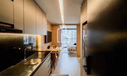 Apartamento com 1 Quarto para alugar, 27m² no Itaim Bibi, São Paulo
