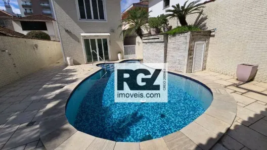 Sobrado com 4 Quartos à venda, 315m² no Campo Grande, Santos
