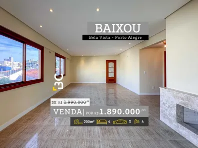 Apartamento com 4 Quartos à venda, 200m² no Bela Vista, Porto Alegre