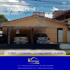 Casa com 3 Quartos à venda, 50m² no Janga, Paulista