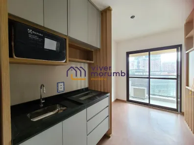 Apartamento com 1 Quarto para alugar, 27m² no Jardim das Acácias, São Paulo