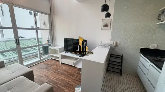 Apartamento com 1 Quarto para alugar, 46m² no Indianópolis, São Paulo