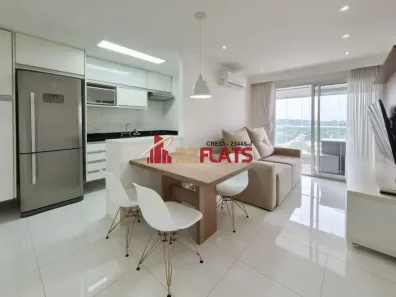 Flat com 1 Quarto para alugar, 49m² no Campo Belo, São Paulo