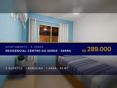 Apartamento com 2 Quartos à venda, 45m² no Residencial Centro da Serra, Serra