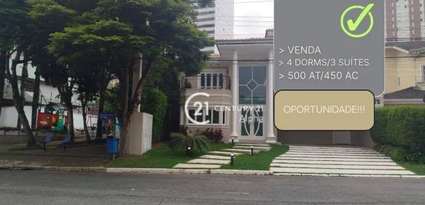 Casa de Condomínio com 4 Quartos à venda, 450m² no Alphaville Residencial Plus, Barueri