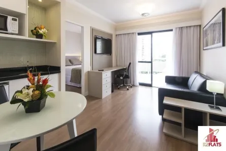 Flat com 1 Quarto à venda, 35m² no Indianópolis, São Paulo