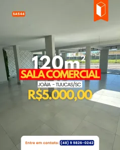 Ponto Comercial para alugar, 120m² no Centro, Tijucas