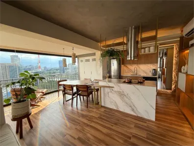 Apartamento com 1 Quarto para alugar, 70m² no Cidade Monções, São Paulo