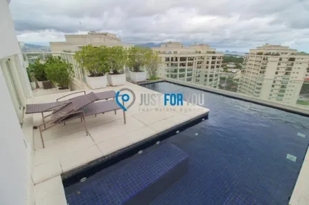 Cobertura com 5 Quartos para venda ou aluguel, 598m² no Barra da Tijuca, Rio de Janeiro