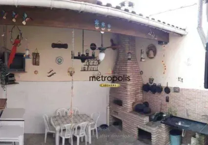 Sobrado com 3 Quartos à venda, 256m² no Campestre, Santo André