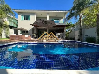 Casa de Condomínio com 4 Quartos à venda, 295m² no Alphaville (Abrantes), Camaçari