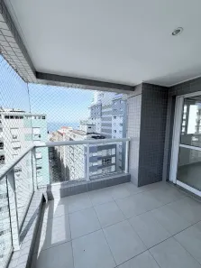 Apartamento com 3 Quartos para alugar, 80m² no Pompéia, Santos
