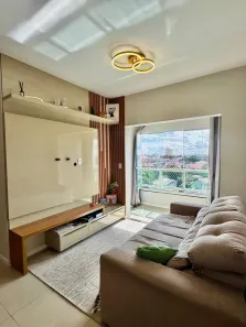 Apartamento com 3 Quartos para alugar, 78m² no Jardim Eldorado, São Luís