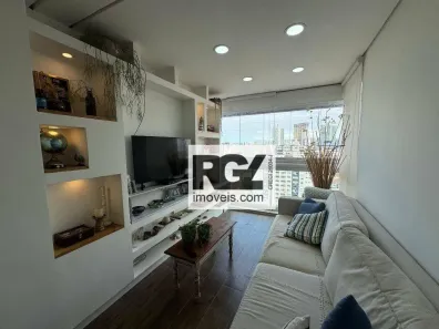 Apartamento com 1 Quarto para alugar, 49m² no Ponta da Praia, Santos