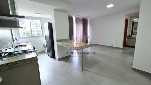 Apartamento com 1 Quarto para alugar, 57m² no Vila da Serra, Nova Lima