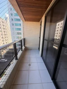 Apartamento com 3 Quartos para alugar, 119m² no Cabo Branco, João Pessoa