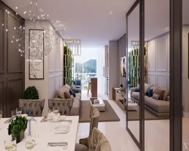 Apartamento com 3 Quartos à venda, 121m² no Saguaçu, Joinville