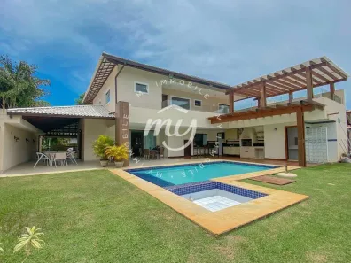 Casa de Condomínio com 5 Quartos à venda, 400m² no Guarajuba (Monte Gordo), Camaçari