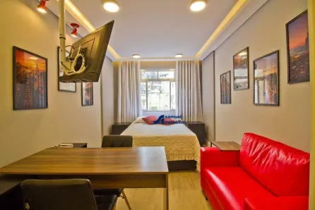 Apartamento com 1 Quarto à venda, 25m² no República, São Paulo