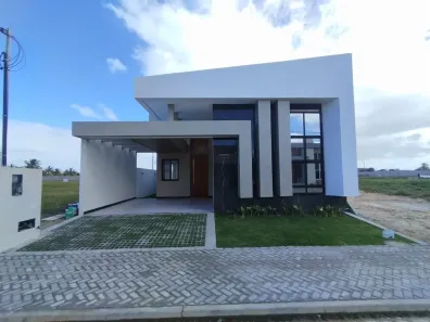 Casa de Condomínio com 3 Quartos à venda, 130m² no Zona de Expansão (Olhos D'Agua), Barra dos Coqueiros