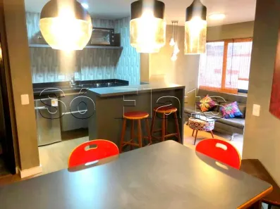 Flat com 1 Quarto à venda, 49m² no Cidade Monções, São Paulo