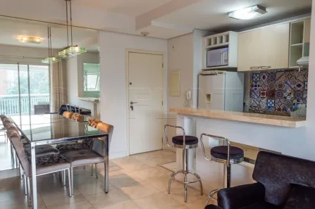 Flat com 1 Quarto para alugar, 55m² no Cerqueira César, São Paulo